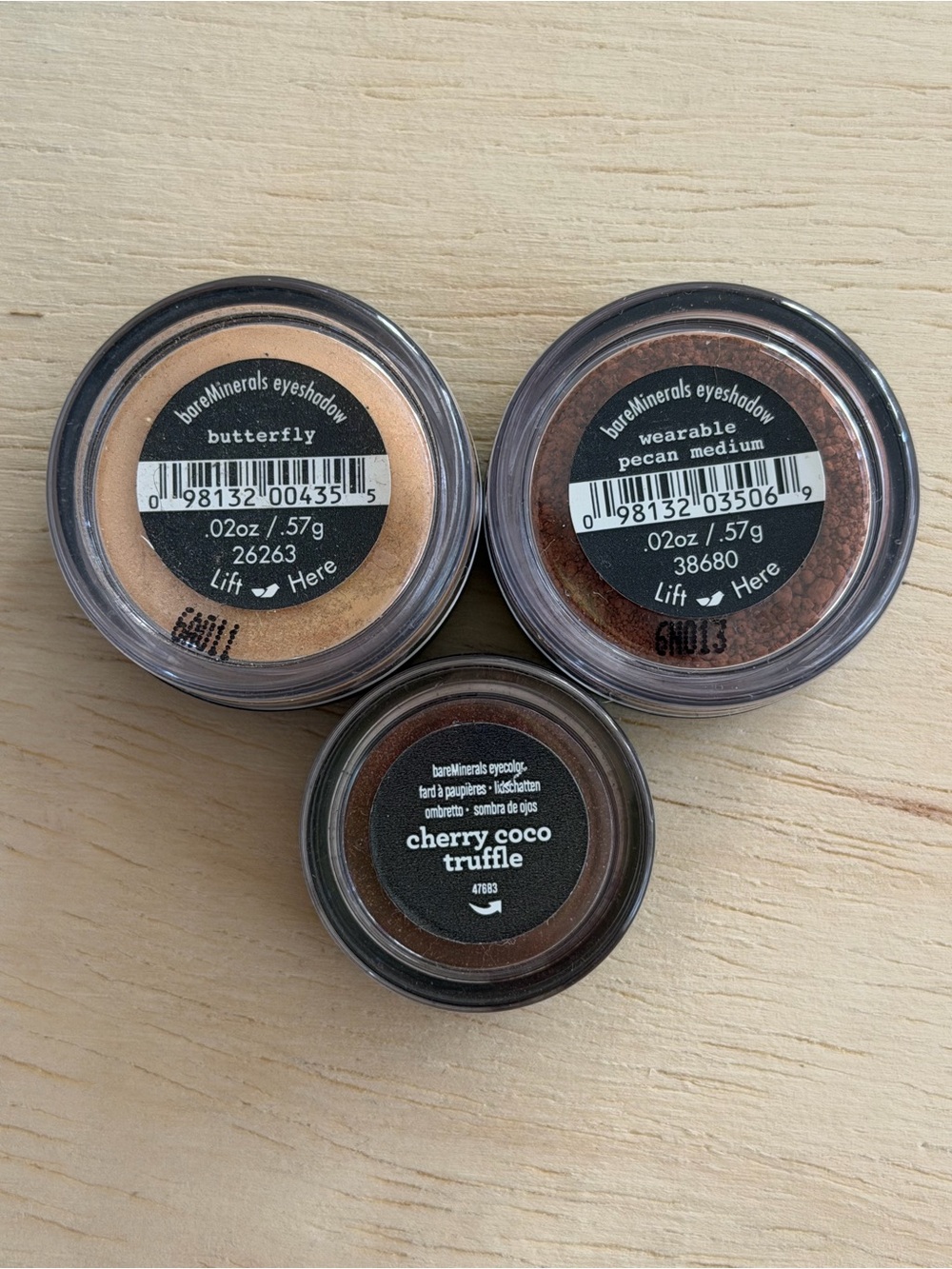 NWT bare minerals Eyeshadow trio